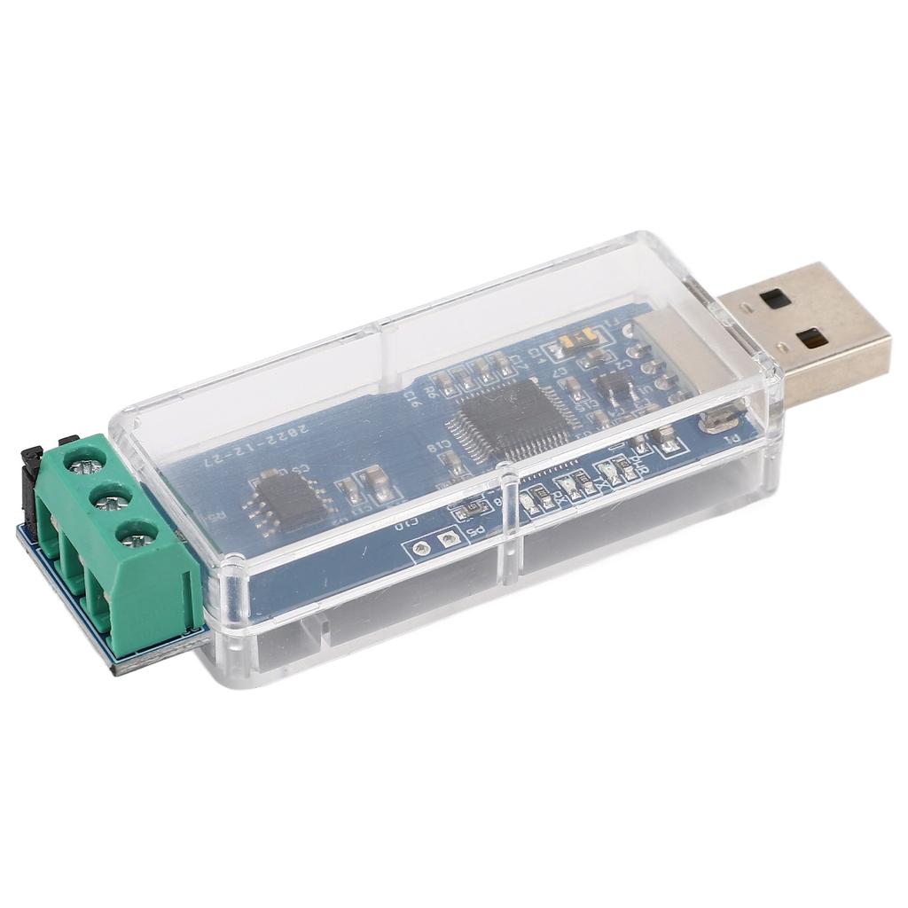 USB to CAN Bus Converter Adapter Non Isolated Chip 1M Baud Rate 3 Color LED Status Indicator USB to CAN Module