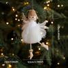 Small Pendant Plush Doll Pendant Plush Xmas Hanging Decorations Christmas Tree Pendant  Home Decor