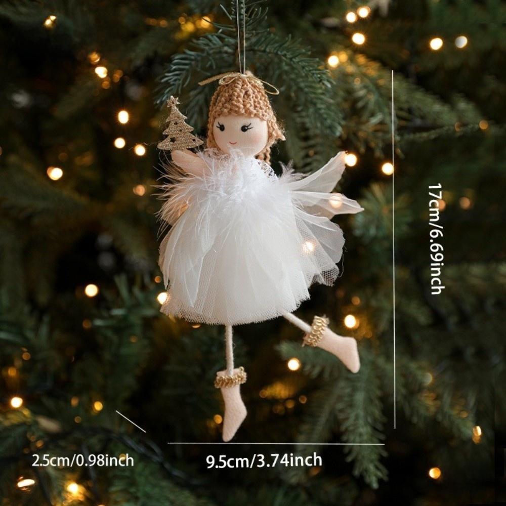Small Pendant Plush Doll Pendant Plush Xmas Hanging Decorations Christmas Tree Pendant Home Decor
