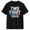 Two Fiddy T Shirt Summer Hip Hop Tshirts Cotton O Neck Plus Size Clothes Short Sleeve Y2k Fun Tshirt