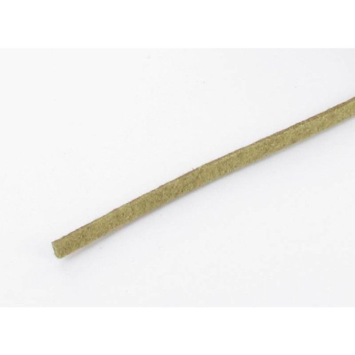 Cordon suédine Kaki 1m