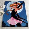 anime SSaint Taill Throw Warm Soft Flannel Blanket Multiuse for Sofa Bed Camping Travel Nap