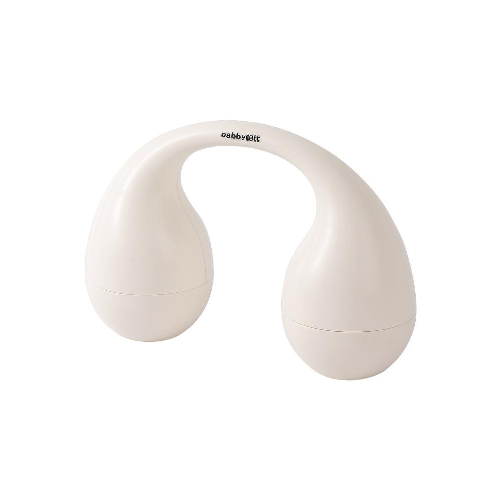 Headset Shaped Portable Egg Box Dual Compartment Shock-absorbing Outdoor Egg Storage Box Creative Anti Drop Egg Organizer