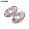 For Ford Focus 3 2011 2012 2013 Chrome Front Fog Light Lamp Cover Trim Foglight Frame Protector Exterior Accessories Car Styling