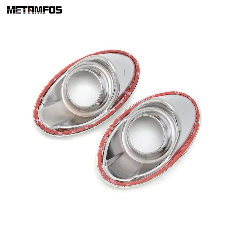 For Ford Focus 3 2011 2012 2013 Chrome Front Fog Light Lamp Cover Trim Foglight Frame Protector Exterior Accessories Car Styling