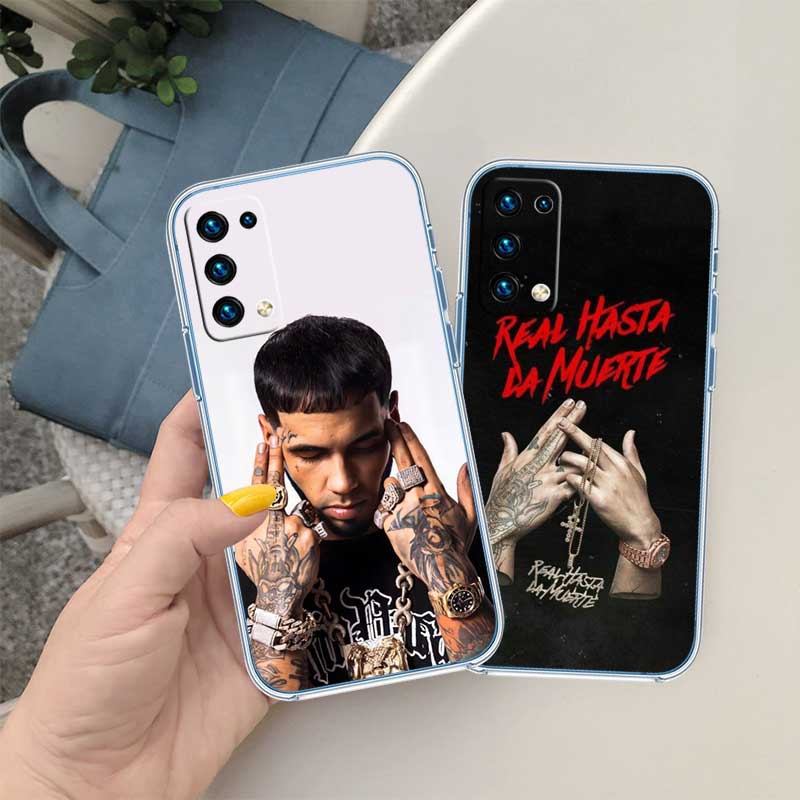 RE8 Anuel AA Transparent Phone Case for Motorola Moto Edge 20 30 40 50 S30 Fusion Ultra Pro Neo Lite + G200 G23
