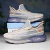 Coconut Shoes Men's Summer Breathable Mesh Soft Sole Fly Woven Shoes Trendy Men's Sports and Casual Shoes