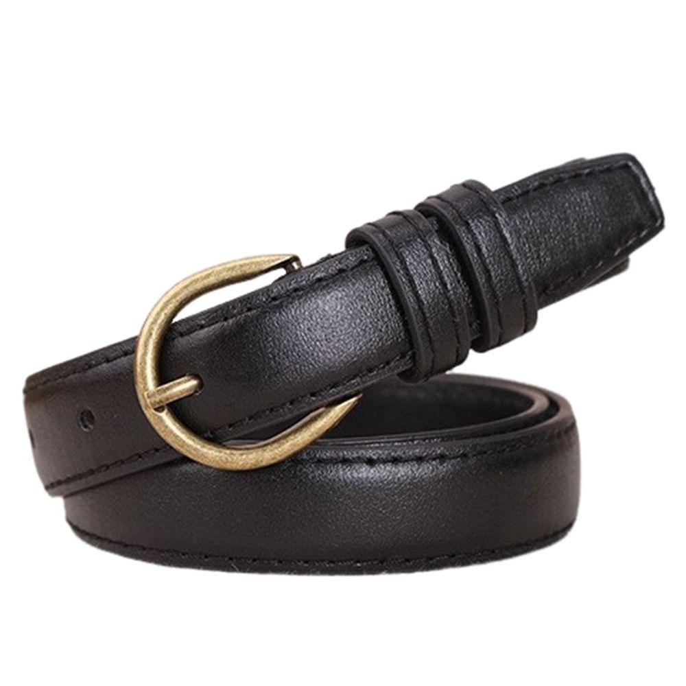 PU Women Waistband Retro Style Trouser Dress Belts New Pin Buckle Waistband  Women