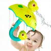 Kids Water Play Dinosaur Duck Umbrella Shower Children'S Water Spray Bath Toy Spinning Fun Parent-Child Interactive Bath Toys