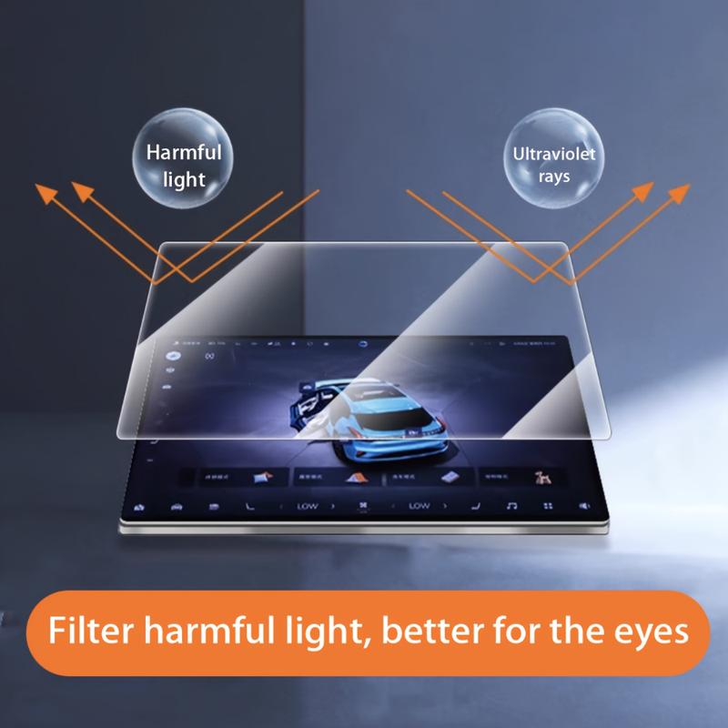 For BYD Dolphin Seal Shark Song Han Tang Qin L Car Navigation Screen Accessories Tempered Glass Scratch Resistant Protector Film