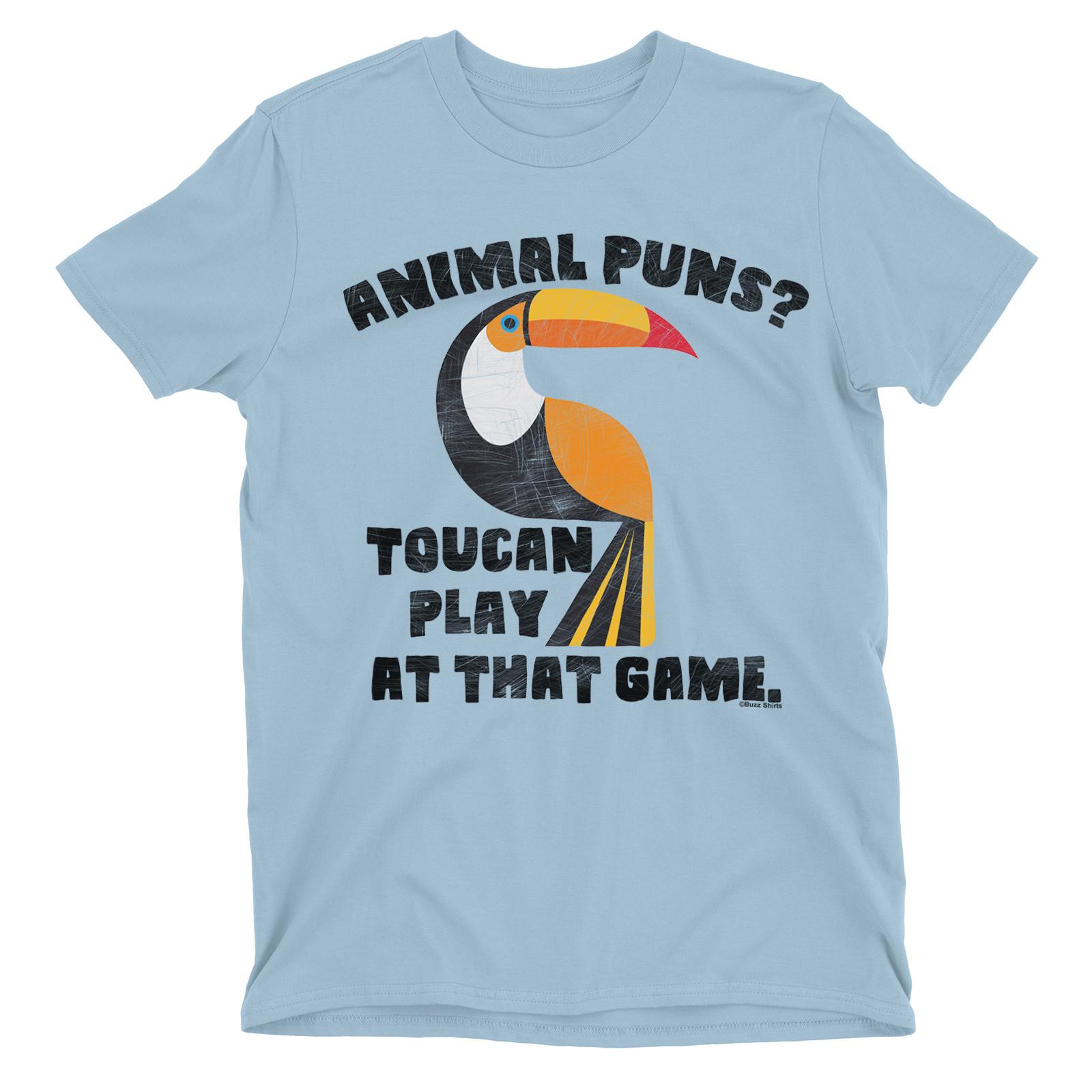TOUCAN PLAY AT THAT GAME Mens Funny T-Shirt Bird Animal Humour Slogan S разноцветный