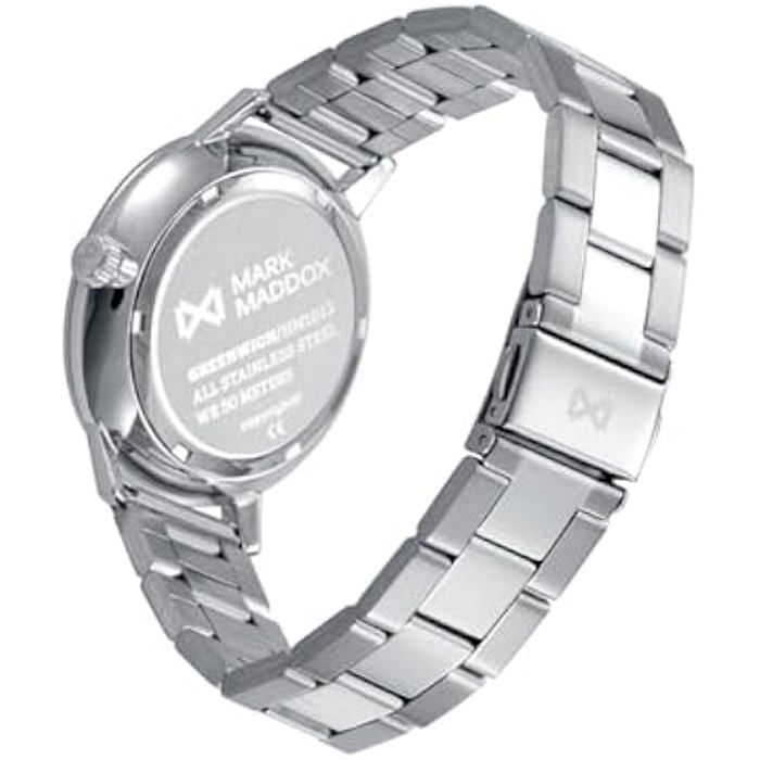 Mark Maddox Uhr Greenwich HM1013-37 aus Stahl