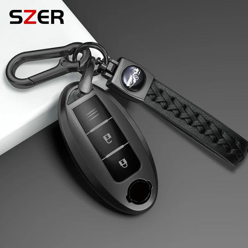 New Tpu Car Key Case Cover Shell For Nissan Qashqai X-Trail T32 T31 Juke J10 J11 Kicks Tiida Pathfinder Note Infiniti Keychain