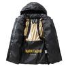 Solid-color Warm Down Jackets for Men Couple Outdoor Mountaineering Jackets Cotton-padded Jackets Thickened Autumn and Winter Windbreakers for Men