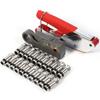 Compression Tool Kit F Type For RG58 RG59 RG6 Connectors Cable Stripper Coaxial Crimping Set