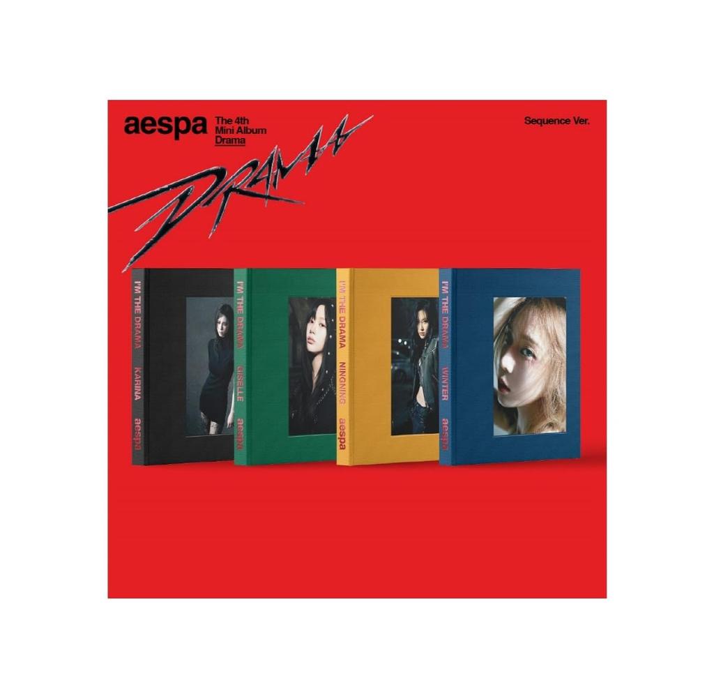 aespa Drama Album - [Sequence Ver.] [Korean Edition] (GISELLE ver.)
