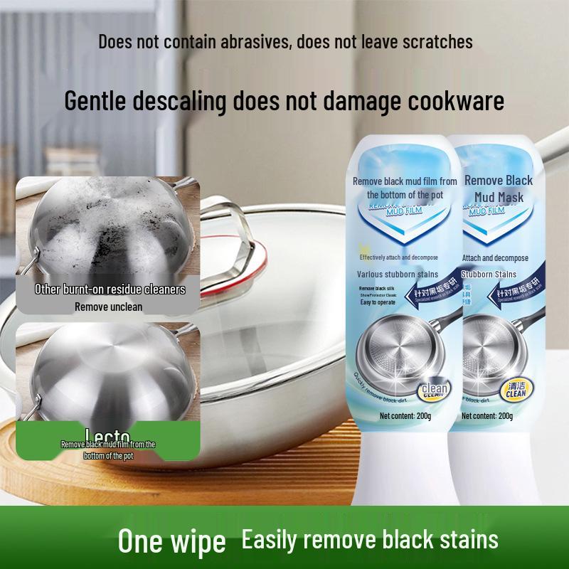 

Паста для чистки нержавеющей стали и удаления сильных масляных пятен с кокосовым маслом