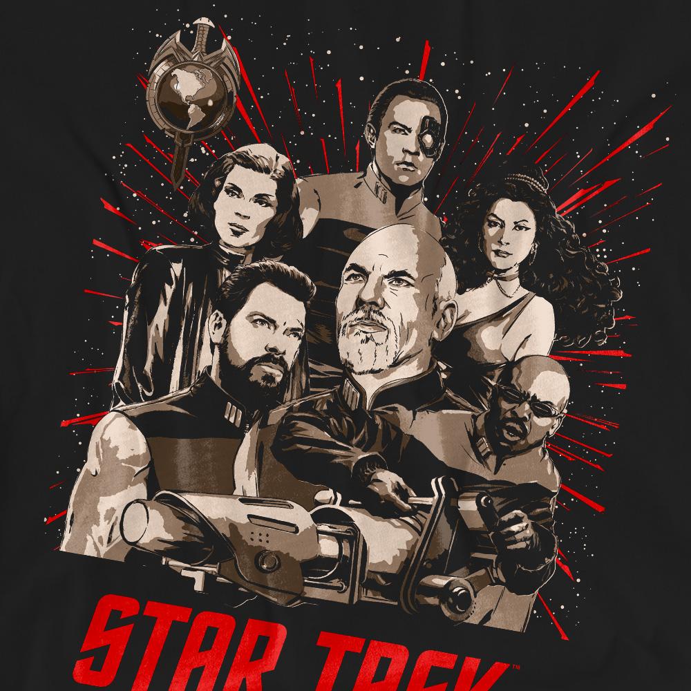 STAR TREK Unisex Adult Poster T-Shirt