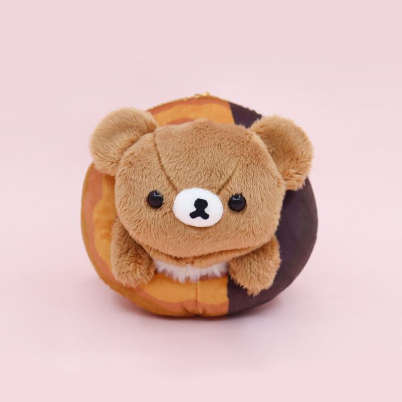 

Милый плюшевый кулон Rilakkuma с дизайном пончика для девочек и коллекционеров Brother