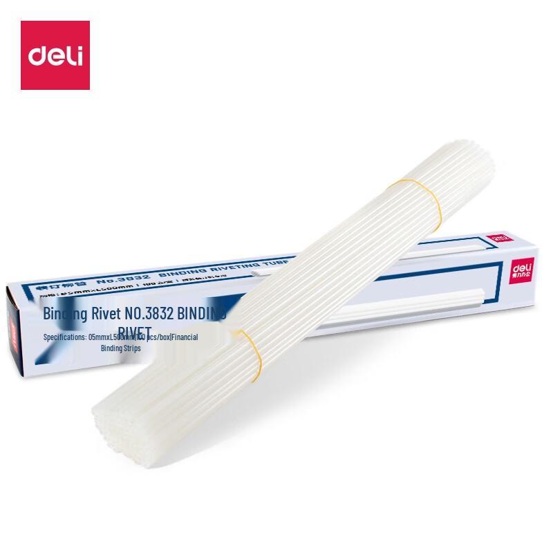 

Deli 3832 Transparent Binding Tubes CN plug (adapter included)