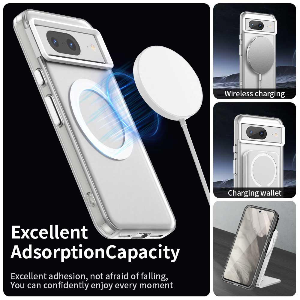 For Google Pixel 8 8 Pro 8A Slim Dropproof Shockproof Anti-Fingerprint ...