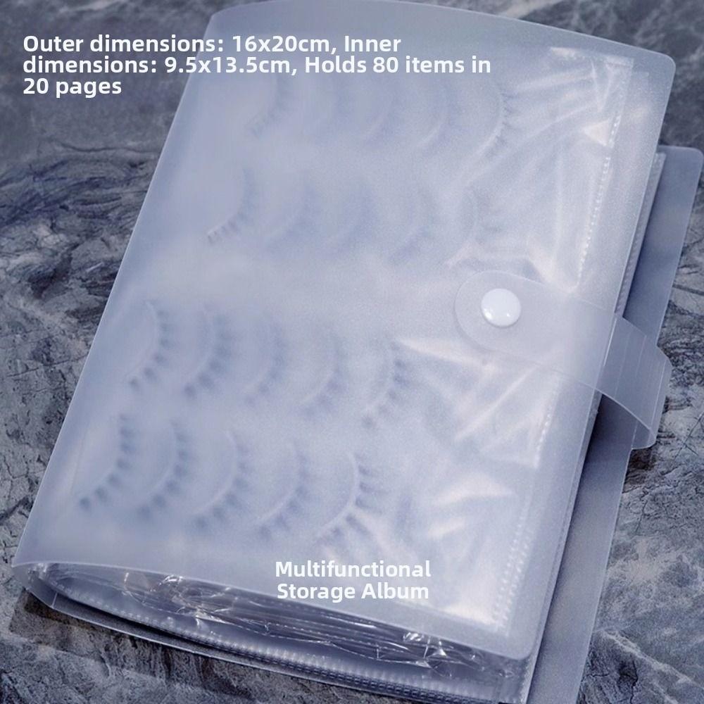 Multi-functional False Eyelash Storage Book  for Eyelashes and Double Eyelid Stickers