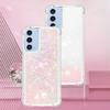 Case for Samsung Galaxy A16 5G Case Glitter Cute Clear,Sparkle Floating Quicksand Shockproof Protective Bumper Soft TPU Phone Case for Samsung Galaxy