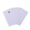 10Pcs SLE 4442 Chip With Hico Magnetic Stripe Contact IC Card 2 In 1 Blank Card