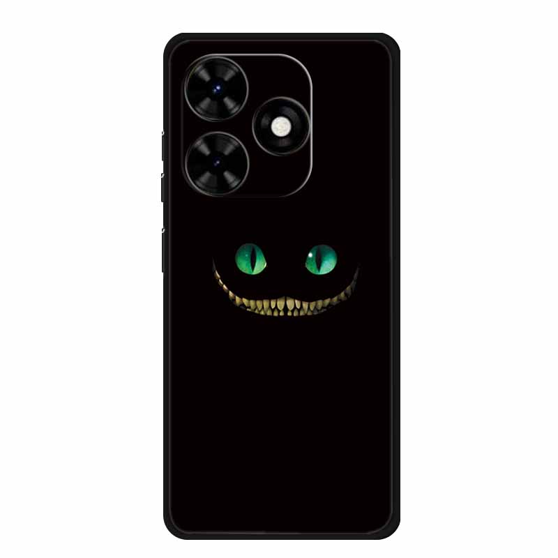 Case For Tecno Spark Go 2024 Animals Painted TPU Silicone Soft Phone Cover for Spark Go2024 BG6 Protector Wolf Shockproof Para