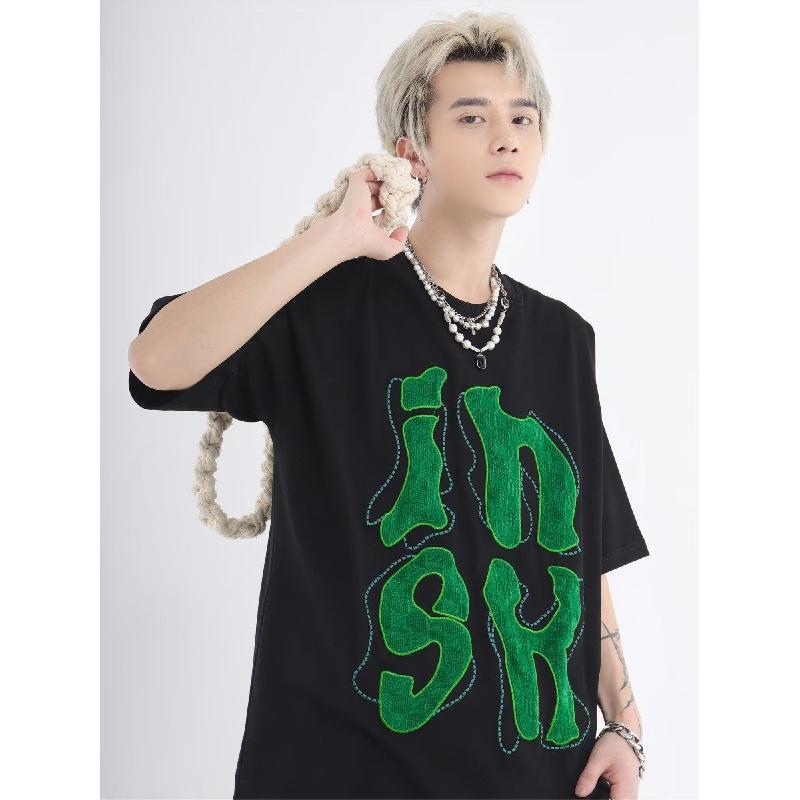 

Мужская футболка с коротким рукавом, японские повседневные футболки, мужской пуловер, футболка с принтом, мужские футболки больших размеров, мужской топ с круглым вырезом в стиле ретро