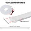 Car LED Strip Lights, Dynamic Trunk Ambient Light, White Colors 157.48" Flexible Led Light Strip, Easy Tall, Waterproof, Universal Fit For Car