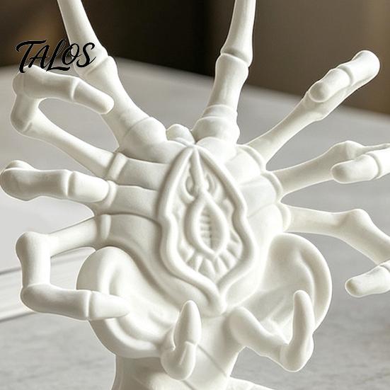 Functional Horror Art Sci-Fi Theme Phone Holder, 3D Printed Unique Desk Ornament, Hands Free Viewing Stand Creative Stable PLA for Home And