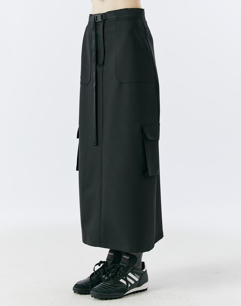Editeom Magnet Cargo Skirt - Black