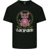 Lucipurr Demonic Hail Satan Cat Evil Unisexs Light Cotton TShirt