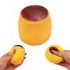 Squeezing Ball cu Sunet Crocant Distracție Eliberare Jucărie Pudding Squishy Mingie Pudding Handmade Copii Adulți