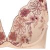 Style by Triumph Dream Deep Gardening Lace M002 F75 Amo's Bra, V, (Painted) Women's, (Apricot Beige)