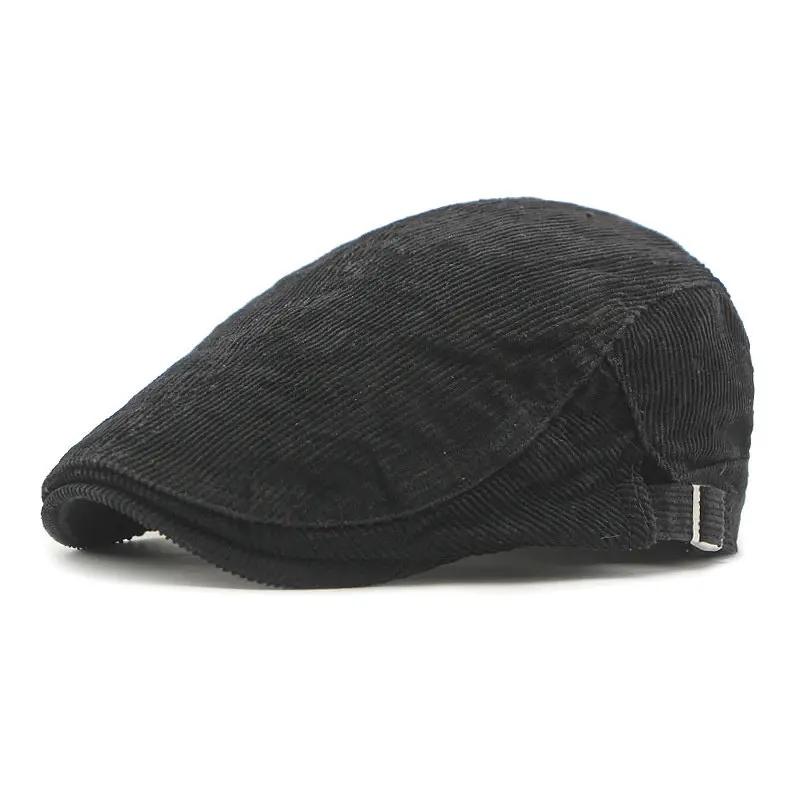

Spring and Autumn Polyester Print Newsboy Caps Flat Cap Men and Women Painter Beret Hats 124 55-60cm adjustable
