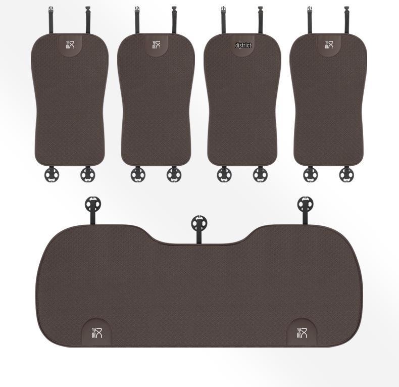 BYD Han EV Car Seat Cushion - Universal, Breathable, Four Seasons Pad with Back Support