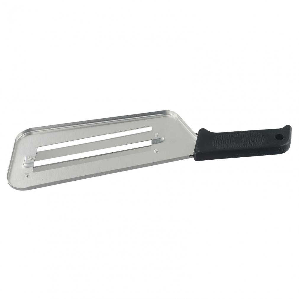 Cortador de Repollo de Acero Inoxidable 29.8*19*9cm Negro Cuchilla de Doble Corte