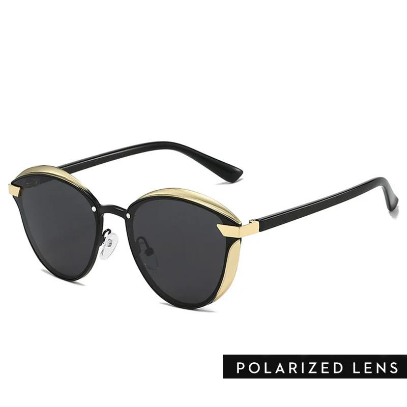 

Жіночі сонцезахисні окуляри Котяче око з поляризацією, розкішні модні Котяче око для жінок, вінтажні брендові дизайнерські жіночі сонцезахисні окуляри Oculos Gafas UV400