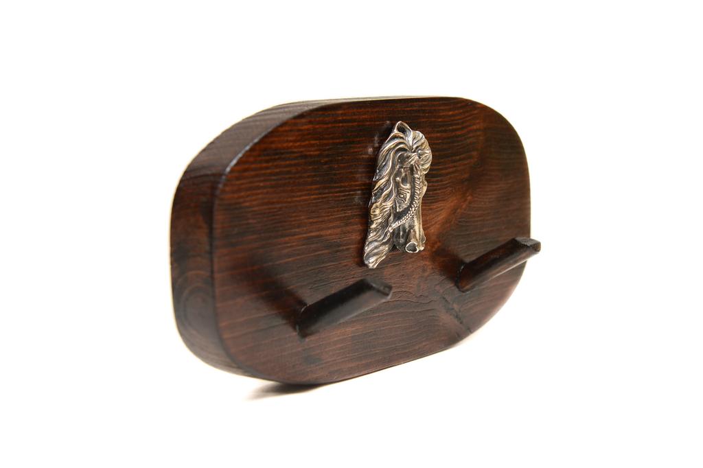 Friesian horse I - accessory hanger, horse medal hanger, key hooks by Art-Dog