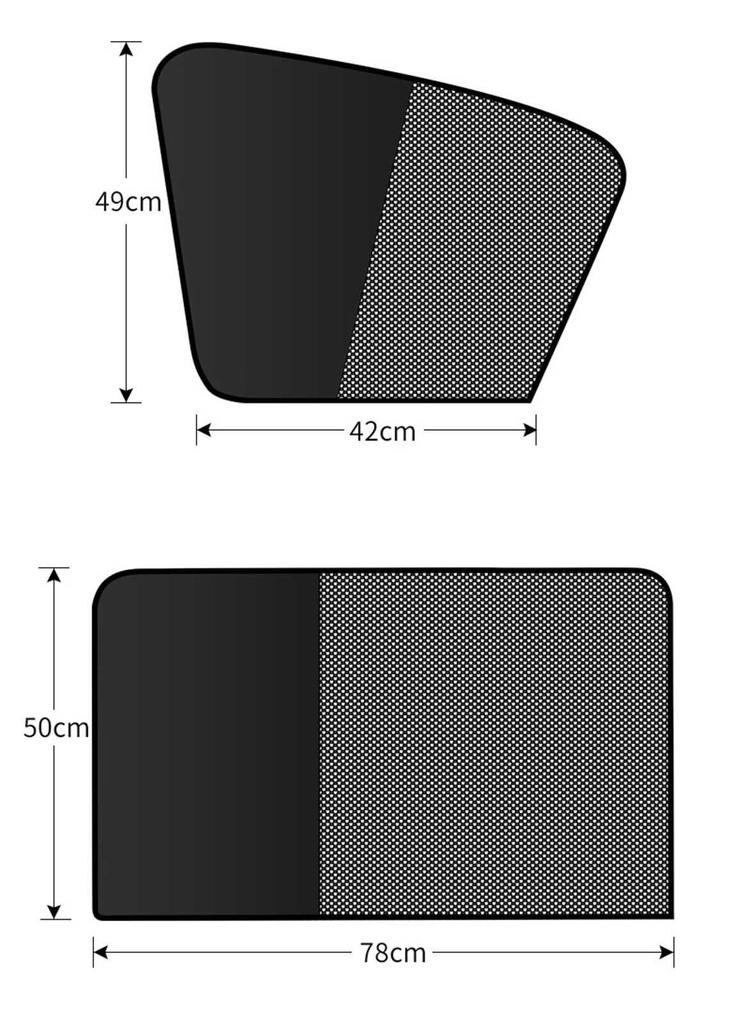 Toyota Porte NSP141 NCP145 Car Sun Shade for Cars, Side, Car Sunshade, Magnetic Installation,