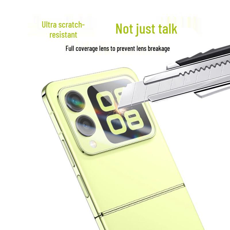 ESCASE Huawei Nova Flip S Sub-Screen Tempered Glass Protector