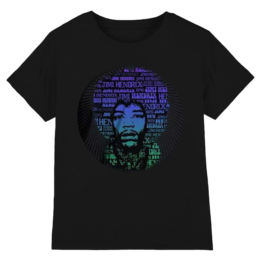 Jimi Hendrix Unisex Adult Afro Speech Cotton T-Shirt