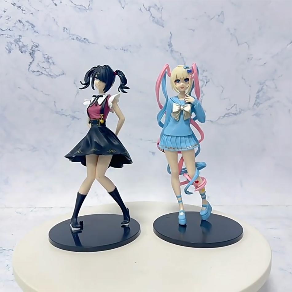 Anime Needy Girl Overdose Figure Pop Up Parade Rain KAngel Action Figures Virtual Uploader PVC Collection Model Ornaments Toys