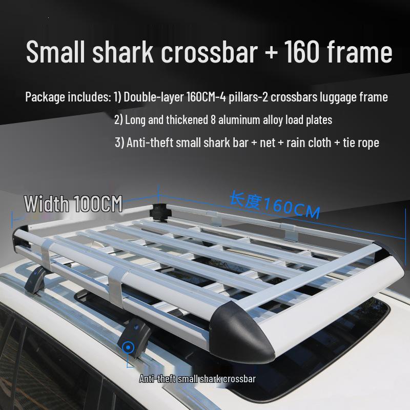 BYD Tang Roof Rack: Aluminum Alloy SUV Luggage & Cargo Basket for Off-road Travel.