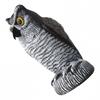 Owl Bird For Sculpture for Outdoor Garden Balcony Porch 24.38x11.94cm
