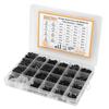1220Pcs Screw Nut Washer Assortment M2 M3 M4 M5 Flat Head Hex Socket Carbon Steel Fastener