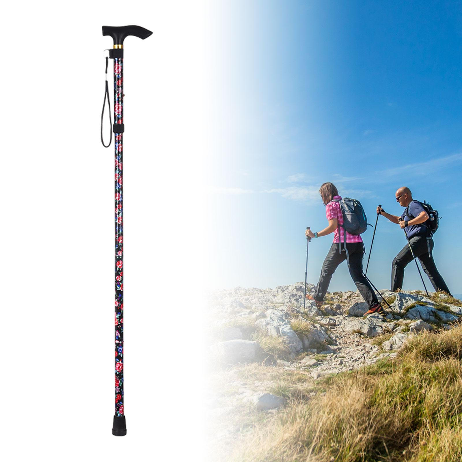 

Складная треккинговая палка для пожилых людей, портативная для мужчин, для прогулок на свежем воздухе, стиль A