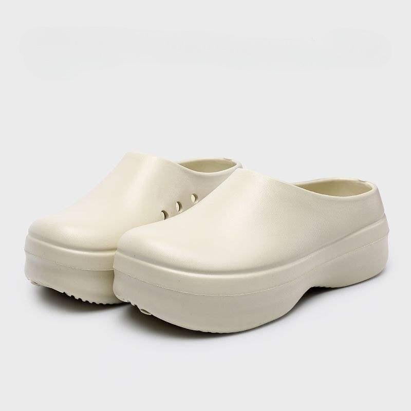 Muller Chef Shoes Outdoor Leisure Nurse Eva Wear-resistant Non-slip Men's Slippers Lightweight